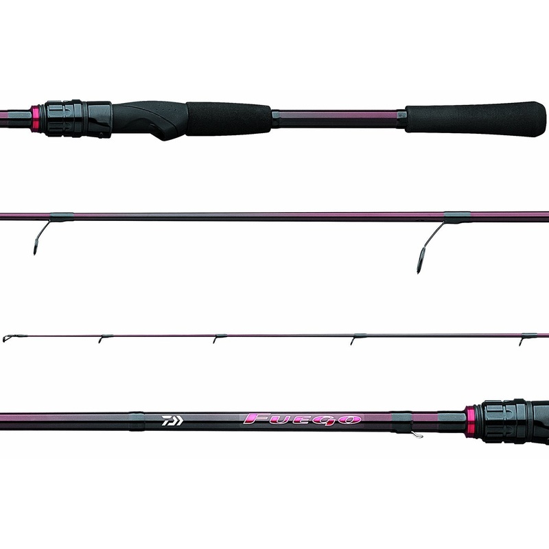 Daiwa Fuego 7'2 med hvy spinning