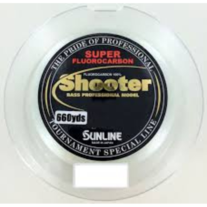 SUNLINE SHOOTER SUPER FLUOROCARBON LINE  NATURAL CLEAR   660 YDS