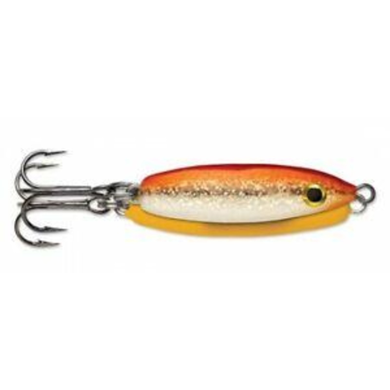 VMC RATTLE SPOON 1/4 OZ GLOW GOLDFISH