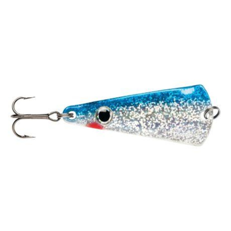 VMC tingler spoon3/16 oz GLO BLUE SHINER