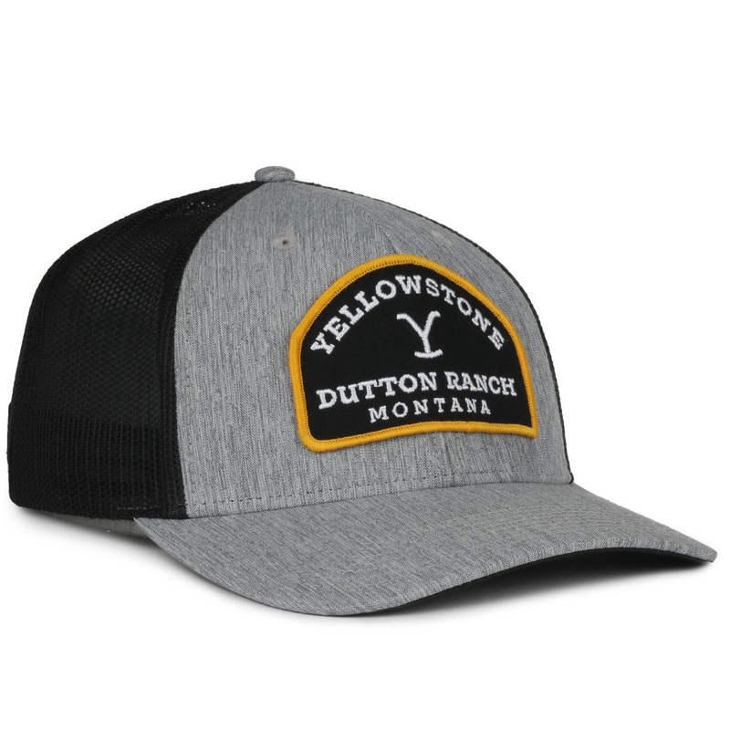 Outdoor Cap  Yellowstone logo Cap- Black Patch