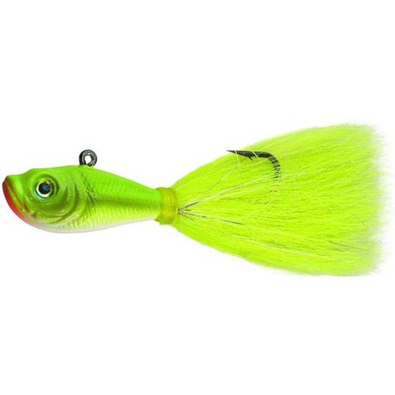 SPRO BUCKTAIL JIG 1/2OZ CRAZY CHARTREUSE