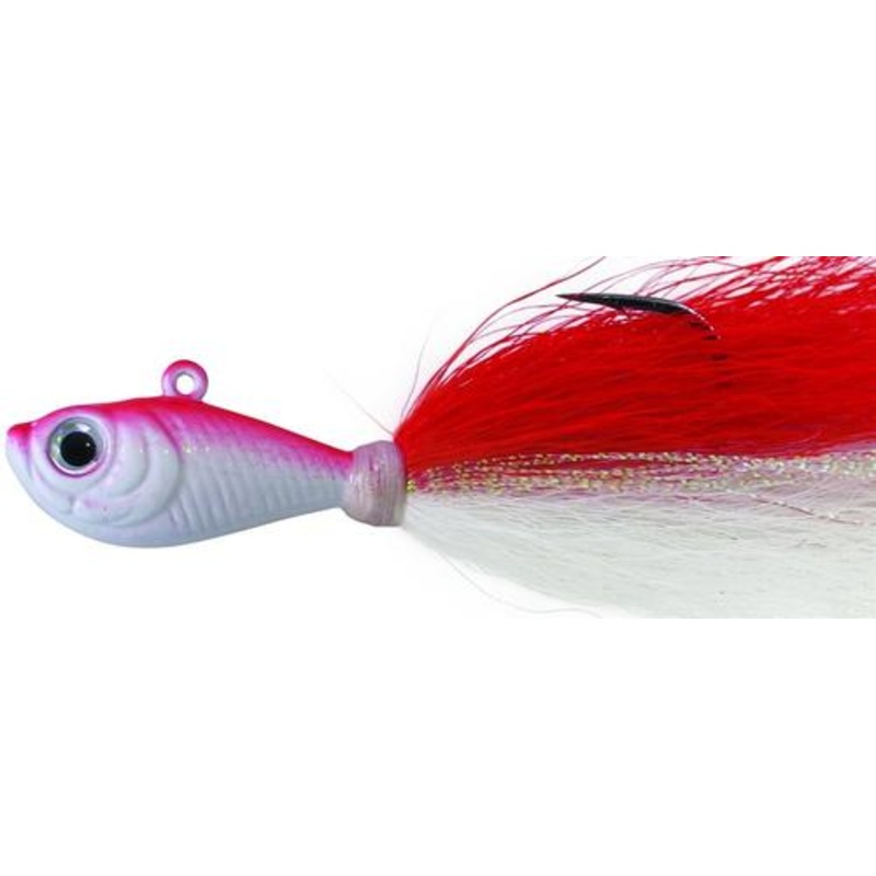 SPRO BUCKTAIL JIG 1/2OZ RED WHITE