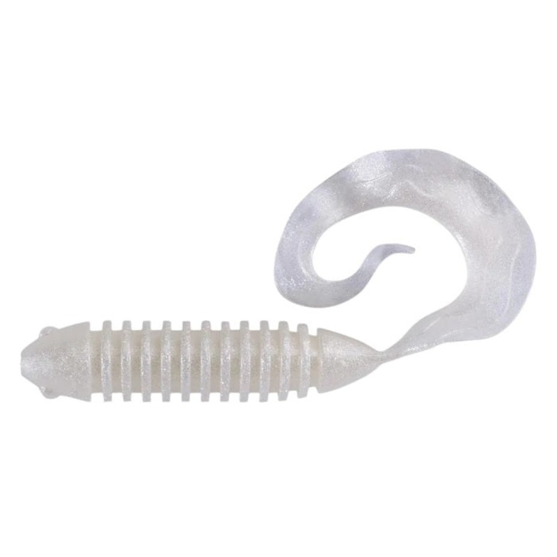 Spro Wave Tail Grub 4.25 Pearl White