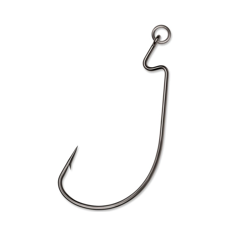 VMC Ringed Wide Gap Hook|Black Nickel|3/0|4/0