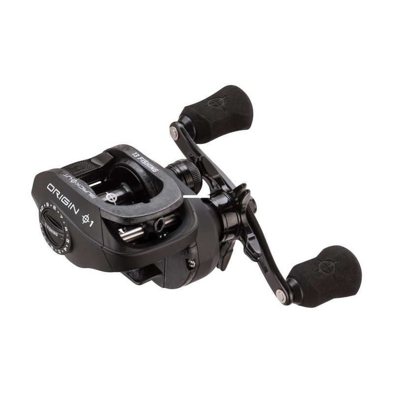 13 Fishing Origin Blackout 7.3 Left Hand Casting Reel