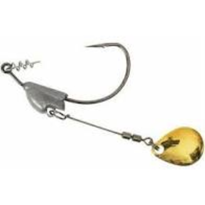 Owner Flashy Swimmer TwistLock Gold Colorado 2 Pk