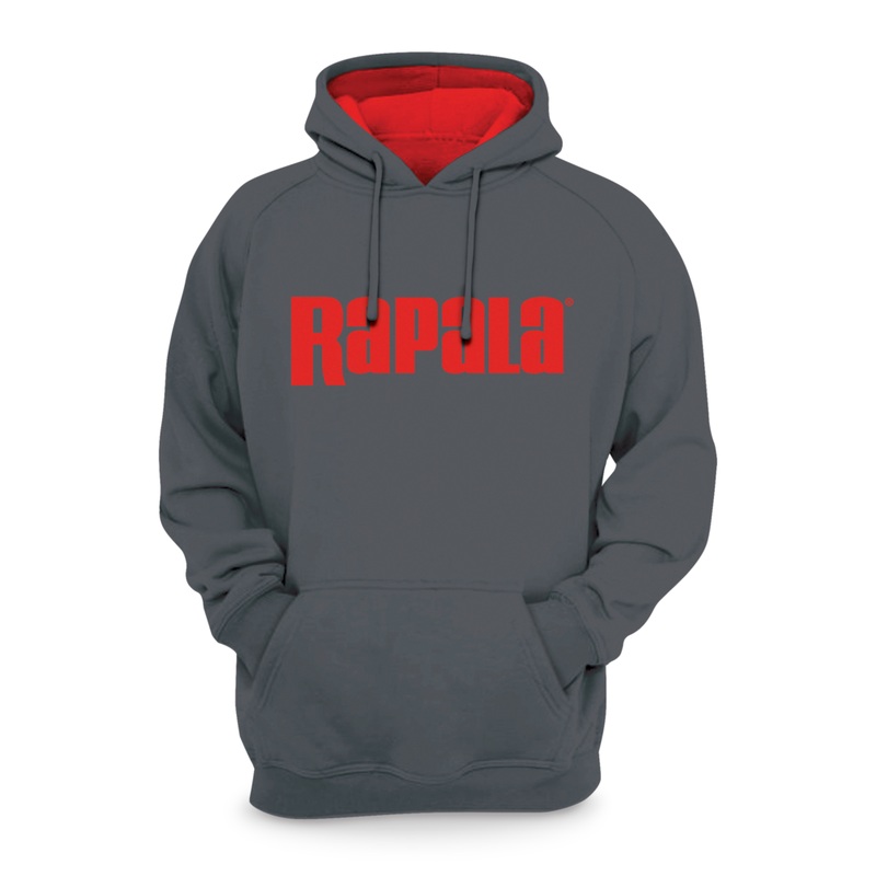 Rapala Hooded Performance Sweatshirt Charcoal