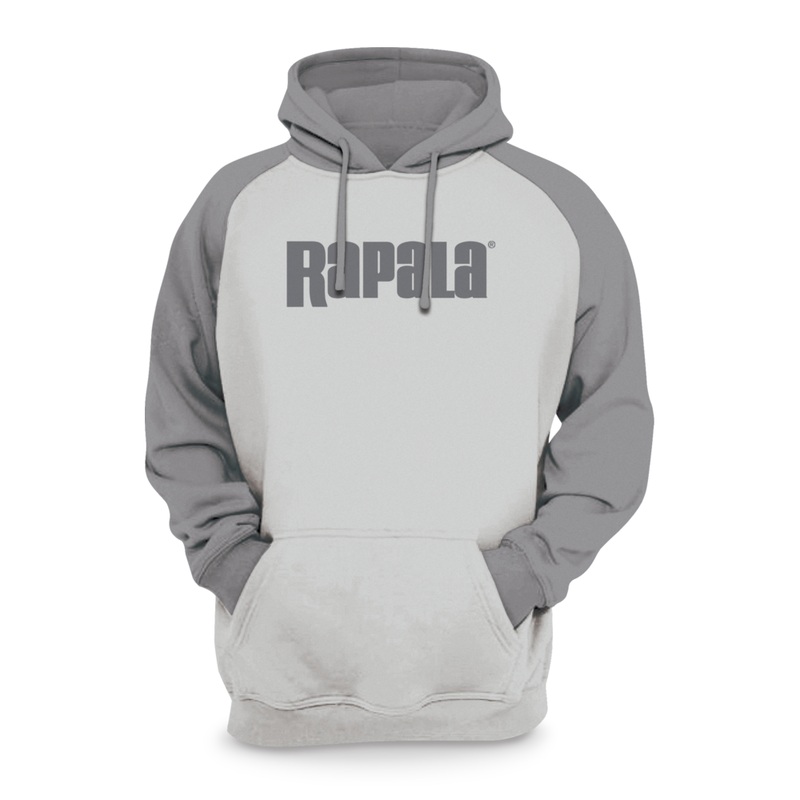 Rapala Hooded Sweatshirt Grey|X-Small|Small|Medium|Large|X-Large|2X-Large|3X-Large