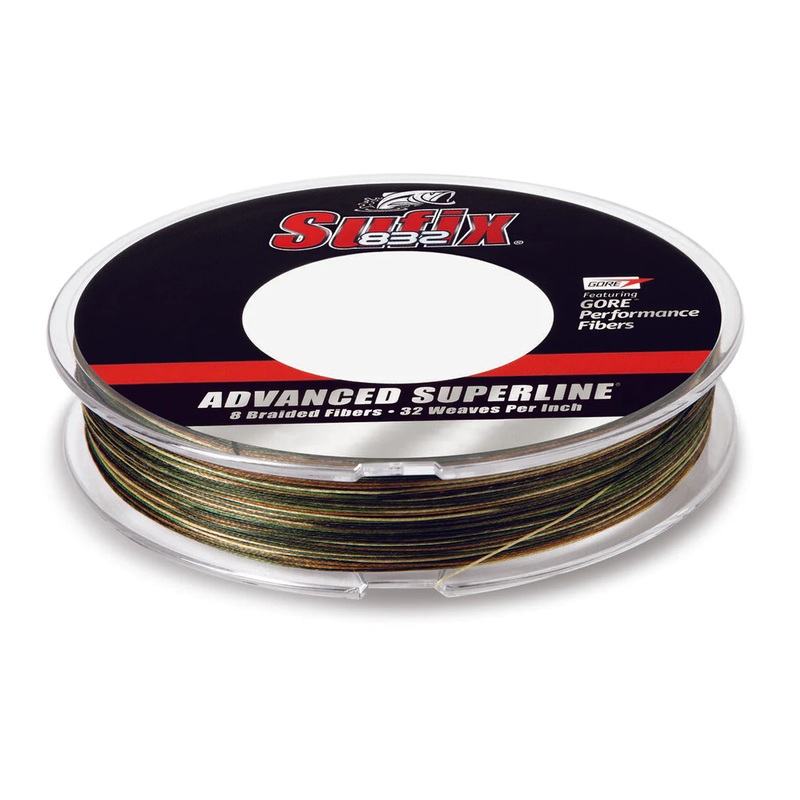 Sufix 832 Advanced Superline|Camo|8 Lb.|150 Yd.