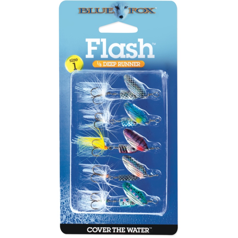 Blue Fox Flash Series Kit|1/8 oz.|3/16 oz.
