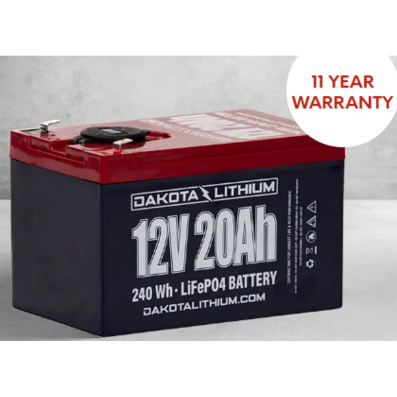 Dakota 12v 20Ah Lithium Battery