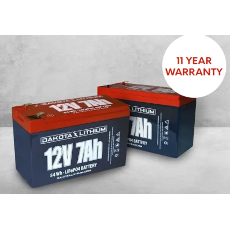 Dakota 12v 7Ah Lithium Lithium Battery