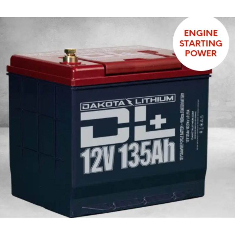 Dakota DL 12v 135Ah Lithium Battery