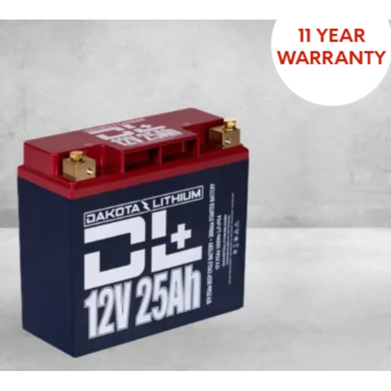 Dakota DL 12v 25Ah Lithium Battery