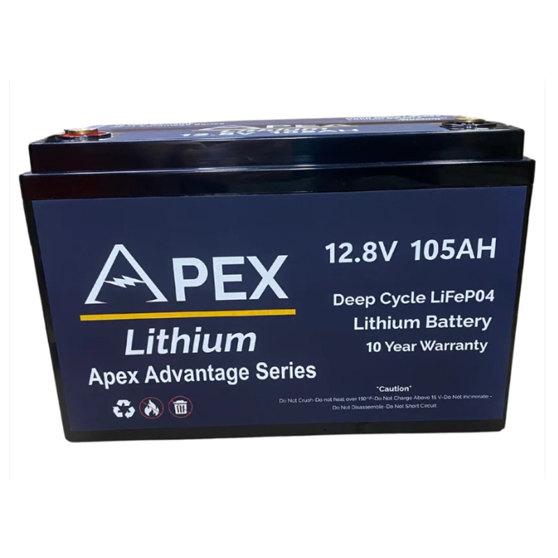 Apex Advantage Series Lithium Batteries 12V 105AH Group 24