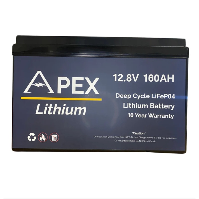 Apex Lithium Batteries 12V 160AH Group 31