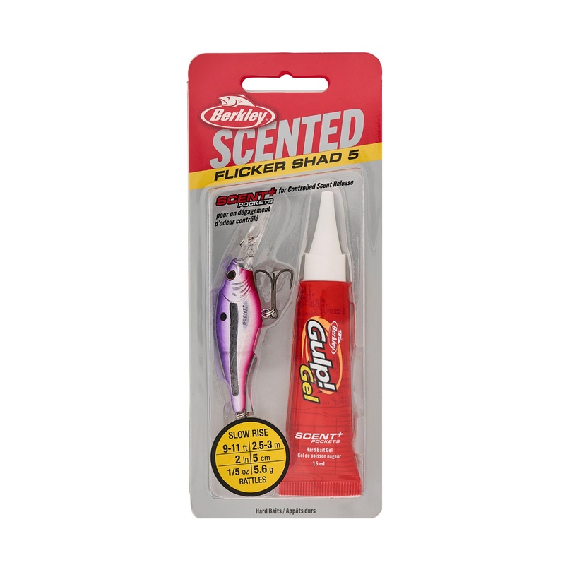 Berkley Scented Flicker Shad with GULP! Gel