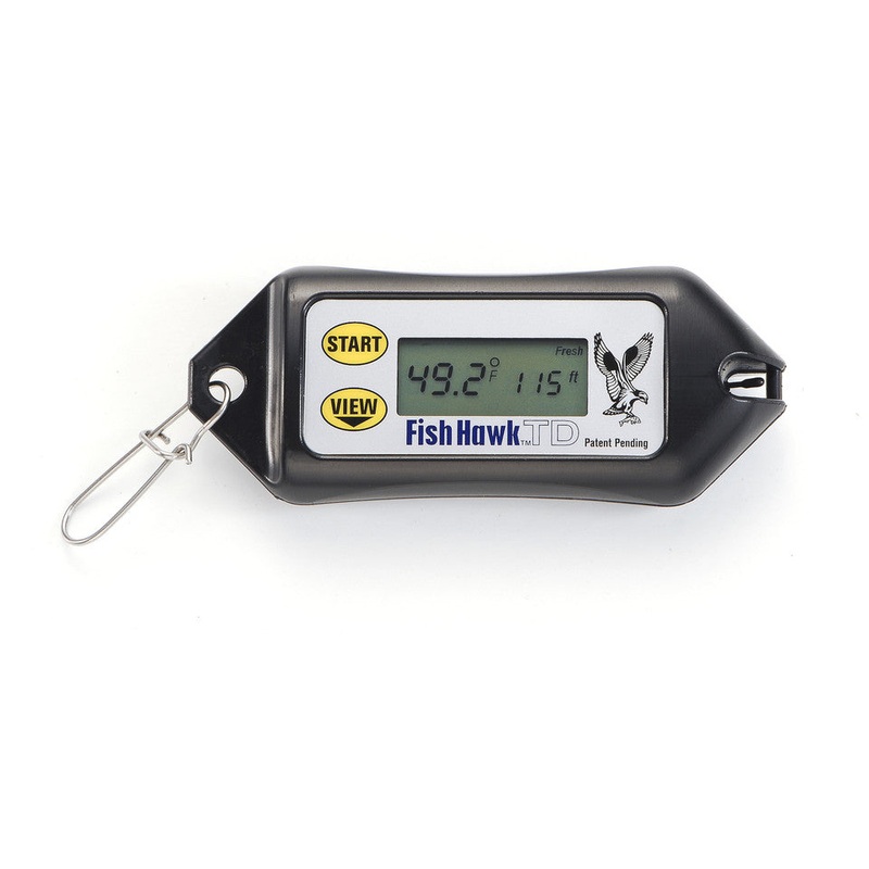 Fish Hawk TD Digital Water Temperature and Depth Gauge
