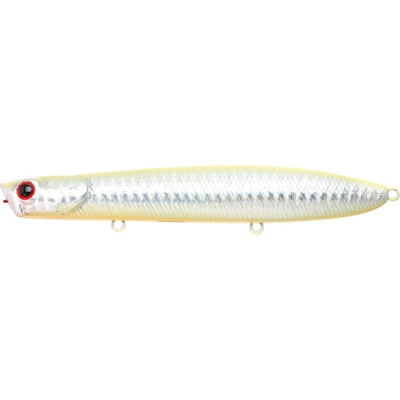 Lucky Craft Gunfish 117 Topwater Walker/Popper Bone Shad Floating - 4 1/2 3/5 oz