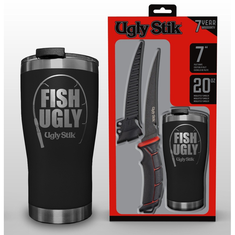 Ugly Stik Knife and Tumbler Pack