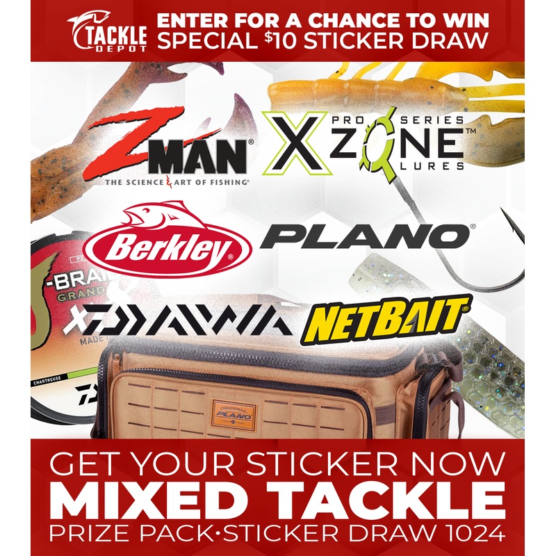 Tackle Depot Sticker Draw 1024