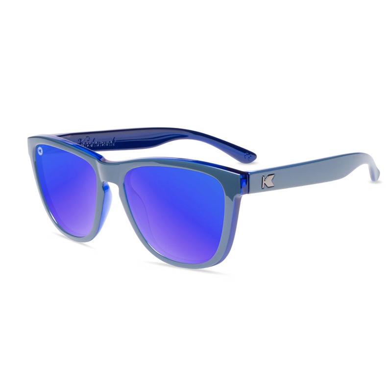 Knockaround Neptune Premiums|Glossy grey and blue geode|Polarized blue mooonshine