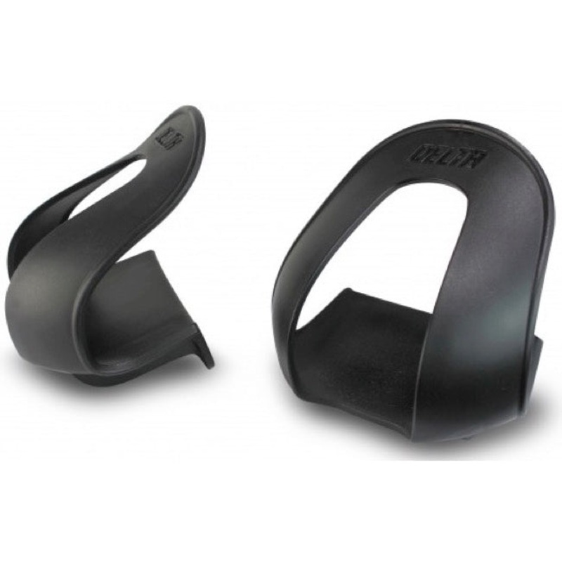 Delta Foot Fenders Toe Clips|Black|Pair