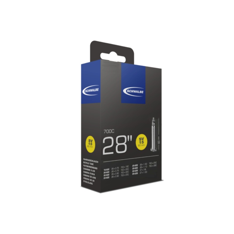 Schwalbe Standard Tube|700 x 18-28MM/60MM|700 x 28-32MM/60MM