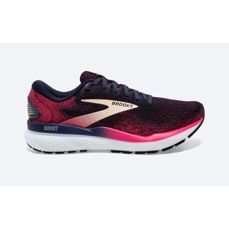 Brooks Ghost 16 Women's|Peacoat/Raspberry/Apricot|6.5|7|7.5|8|8.5|9|9.5|10|10.5|11