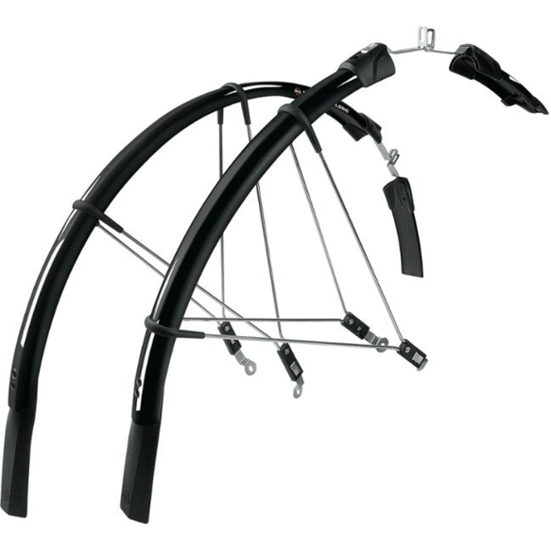 SKS Raceblade Long Fender Set|Black|700x18-25