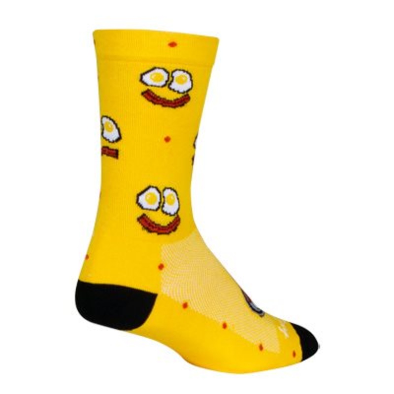 SockGuy Eggstatic Crew Acrylic 6 Socks
