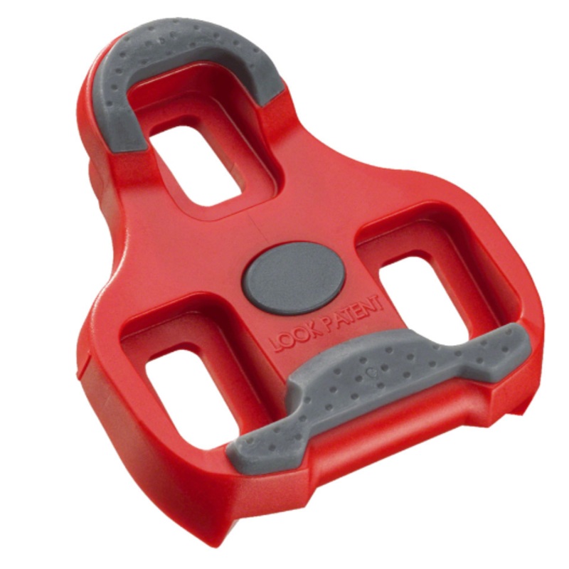 LOOK KEO GRIP Cleat - 9 Degree Float Red