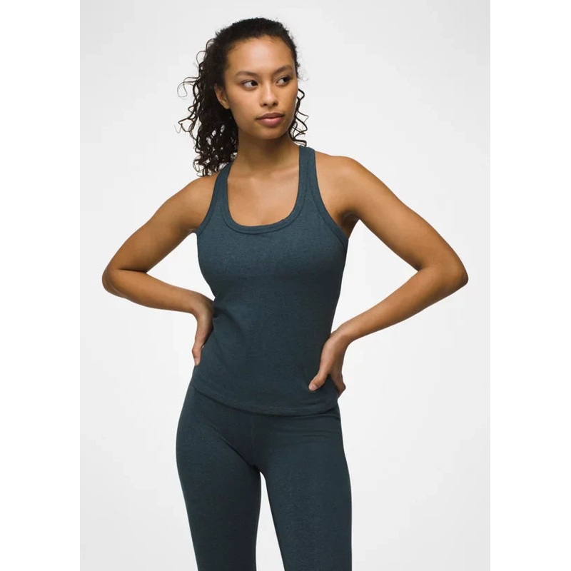 Prana Heavana Racerback Tank|Stormy Night Heather|S|M|L