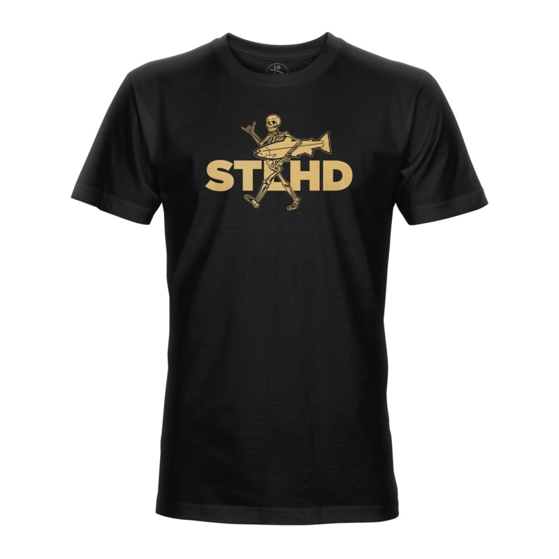 STLHD Mens Loosey Goosey Tee|Black|M|L|XL|XXL