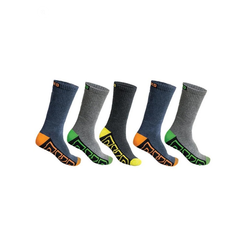 FXD SK-1 Crew Sock 5 Pack Multi