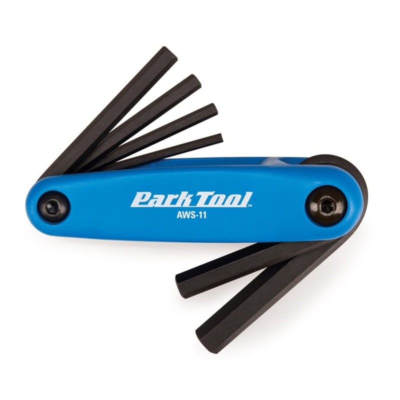 Park Tool AWS-11 Fold-Up Hex Wrench Set