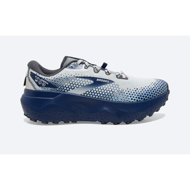Brooks Caldera 6 Men's|Oyster/Blue Depths/Pearl|8.5|9|9.5|10|10.5|11|11.5|12|13|Medium(D)