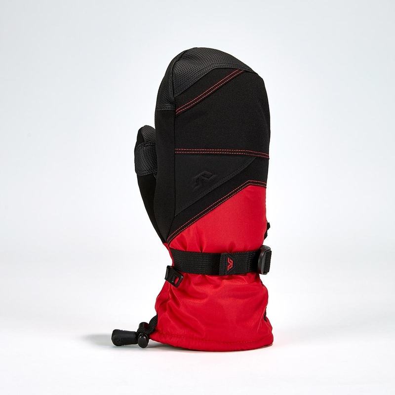 Gordini Stomp Mitt|Black Fire Engine Red|S|M|L|XL