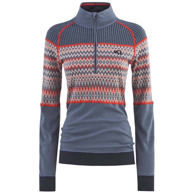 Kari Traa Silja Wool Half-Zip-100% Merino Wool