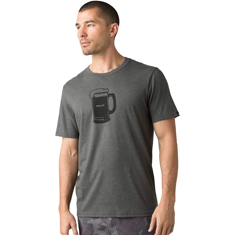 Prana Beer Belly Journeyman|Charcoal Heather|S|M|L|XL|XXL