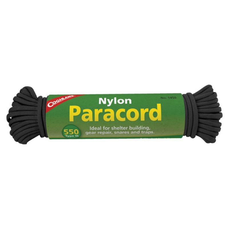 Coghlan's Nylon Paracord|Black