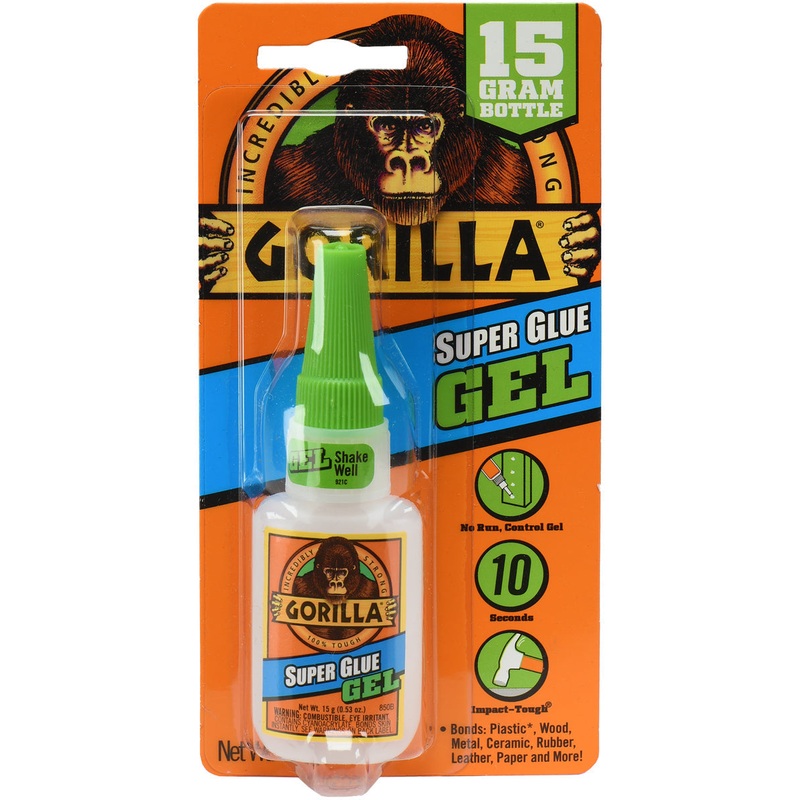 Gorilla Glue Super Glue Gel (15G) Clear Color