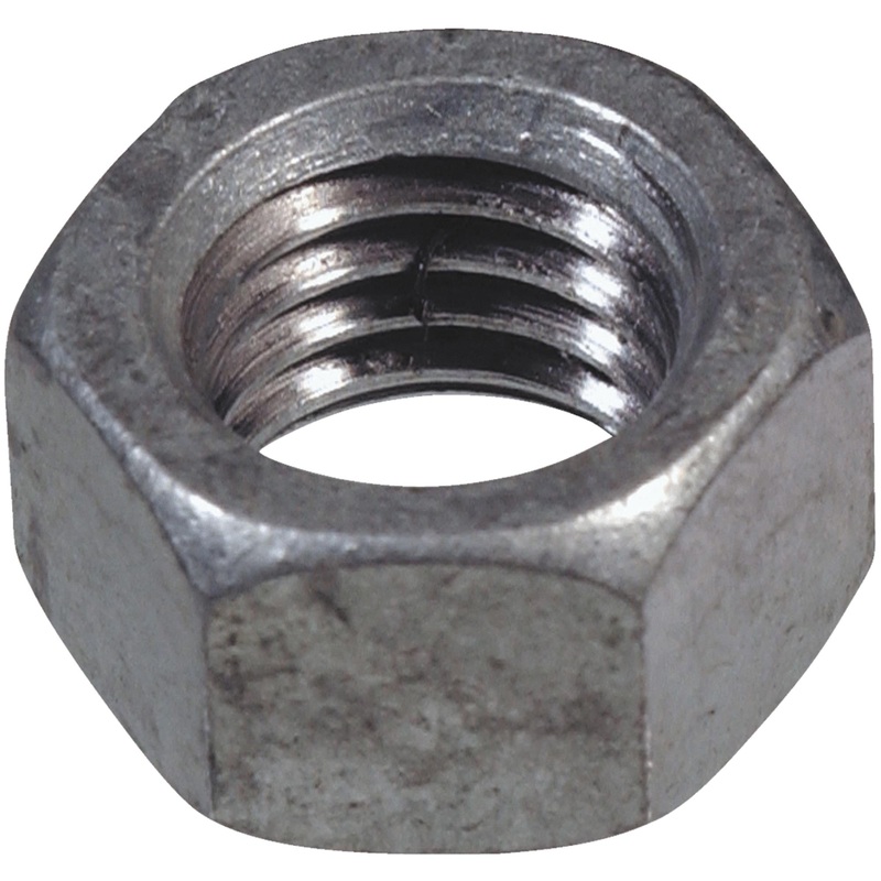 Hillman 59561 0.31 In. Stainless Steel Sae Hex Nut Pack Of 100