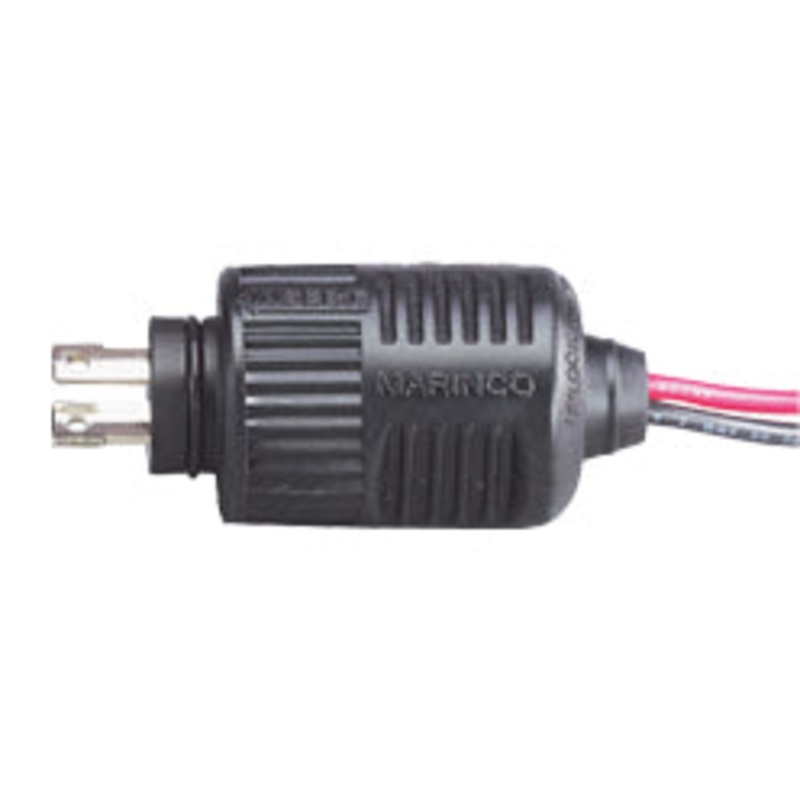Marinco Motor Plug 2 Wire To 10Ga