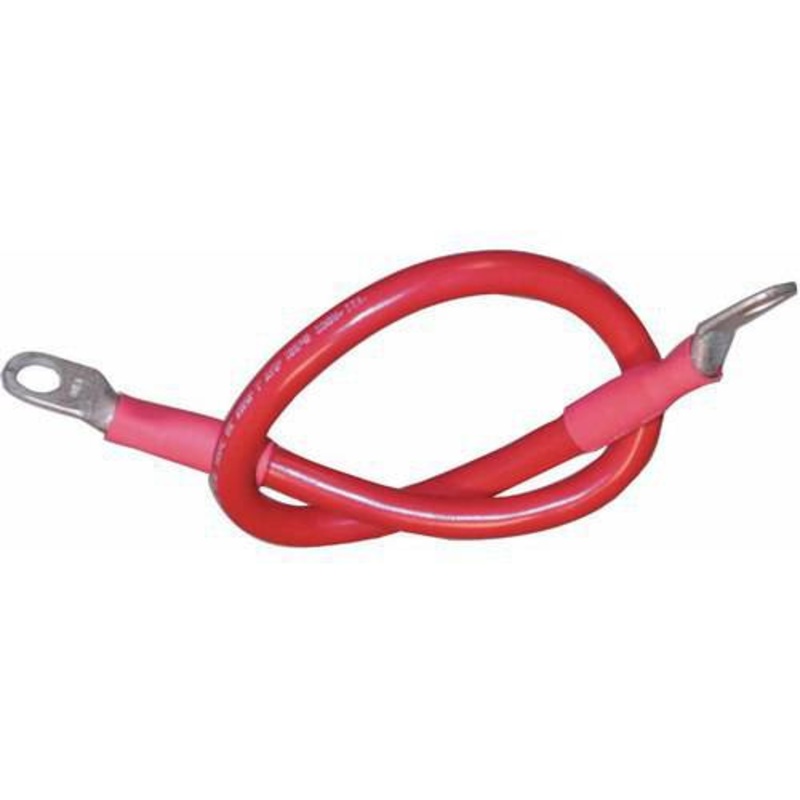 189136 48 in. Battery Cable Assembly - 4 AWG Wire Black