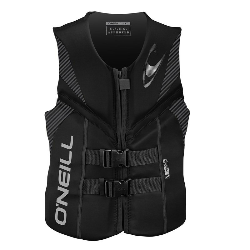 Men's Reactor Life Jacket in Black Size 3XL
