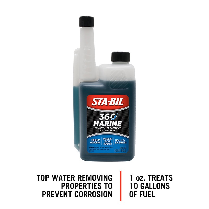 Gold Eagle STA-BIL 360 Marine Fuel Additive - 32 Oz.