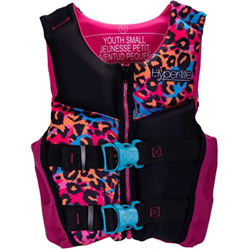 Ho Sports Hyperlite Indy CGA Girls Wakeboard Vest Pink/Black