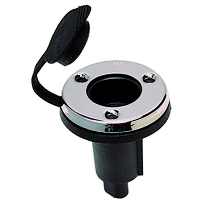 Locking Collar Pole Light Mounting Base - 2 Pin - Round - 1045P00DP